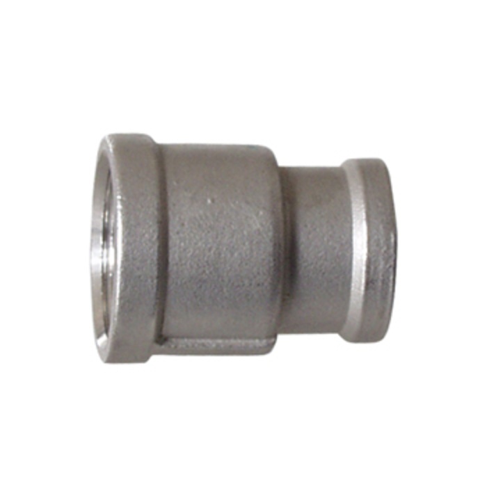 Stainless Coupler - 3/4" fpt x 1/2" fpt