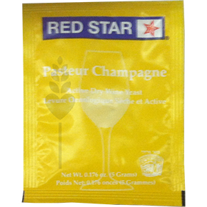 Pasteur Champagne Red Star Dried Wine Yeast