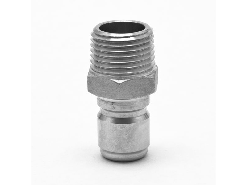 Male Stainless Quick Disconnect x Male 1/2" NPT