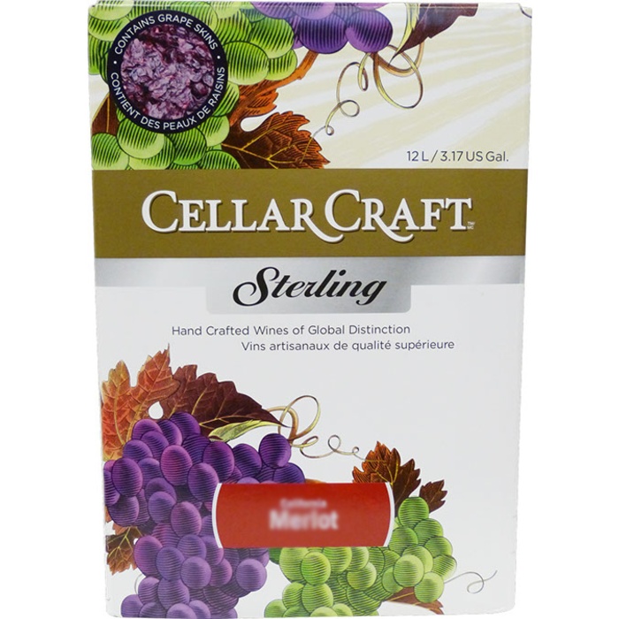 California Reserve Merlot - Cellar Craft Sterling Collection - Wine Kit