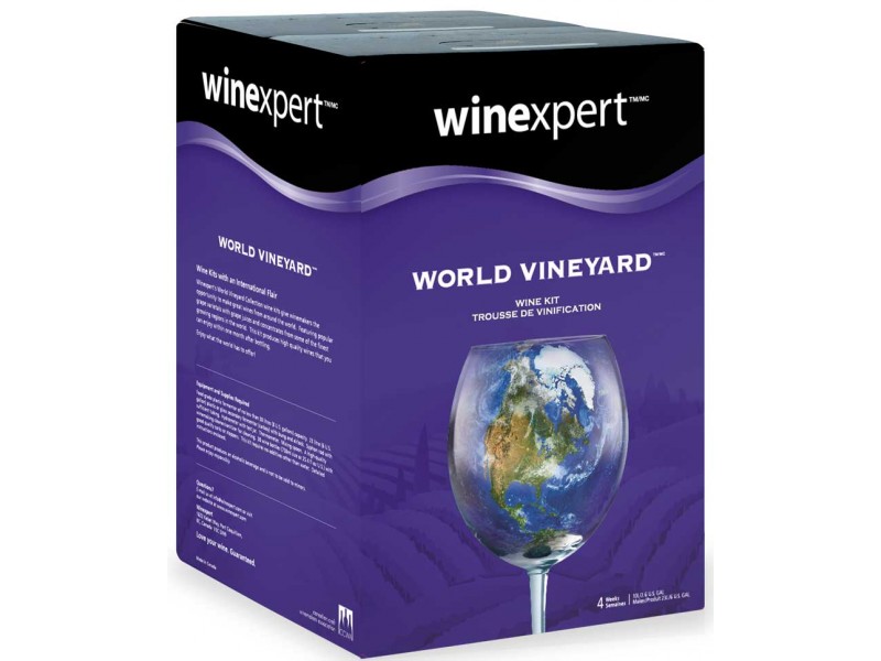 Washington Merlot Wine Kit with Grape Skins (Winexpert World Vineyard)