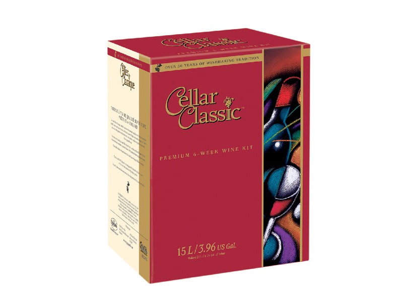 RJS Cellar Classic California Cabernet Syrah Zinfandel Wine Kit